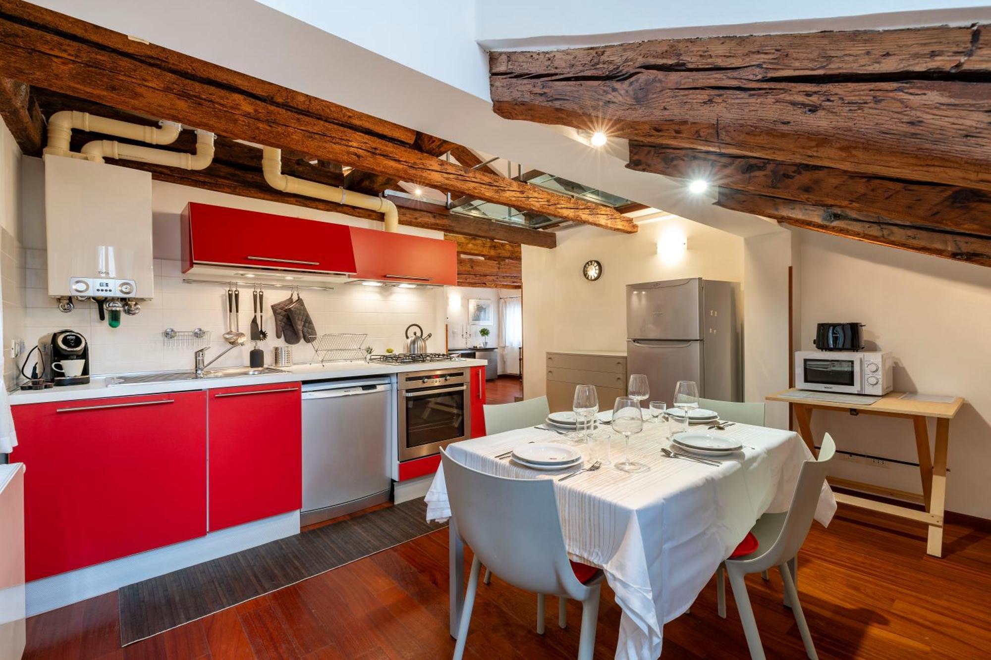 Glass House - Loft 2 Minutes To Rialto Bridge & View البندقية المظهر الخارجي الصورة